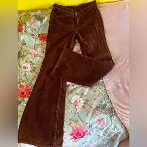 Flare corduroy jeans